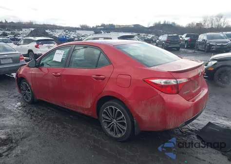 2014 Toyota Corolla S Plus z USA, uszkodzony, nr VIN 2T1BURHE9EC214600